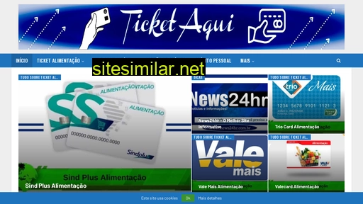 ticketaqui.com.br alternative sites