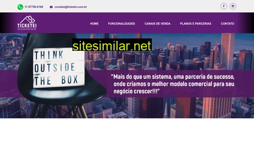 ticketei.com.br alternative sites