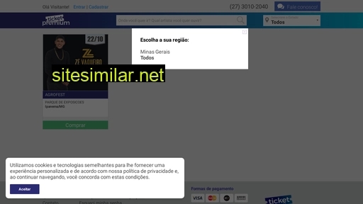 ticketpremium.com.br alternative sites