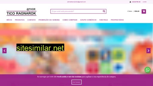 ticoragnarok.com.br alternative sites
