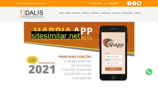 tidalis.com.br alternative sites