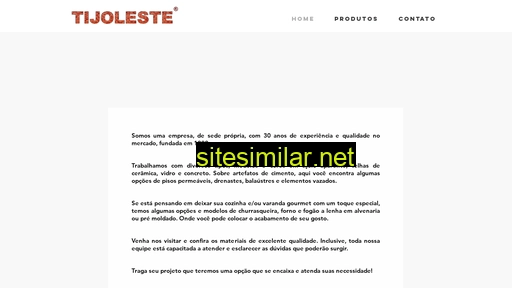 tijoleste.com.br alternative sites