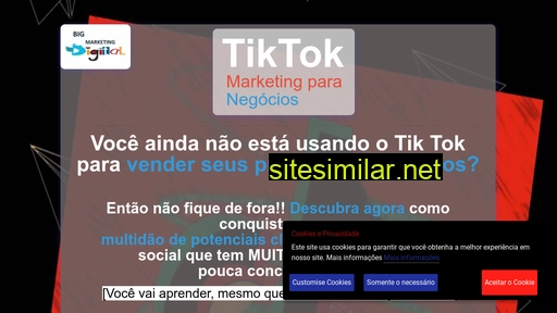 tiktokforbusinessbrasil.com.br alternative sites