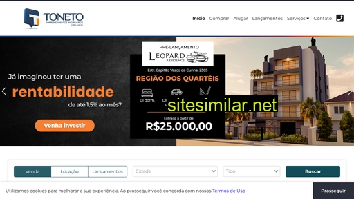 tonetoempreendimentos.com.br alternative sites