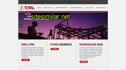 totalconstrutora.com.br alternative sites