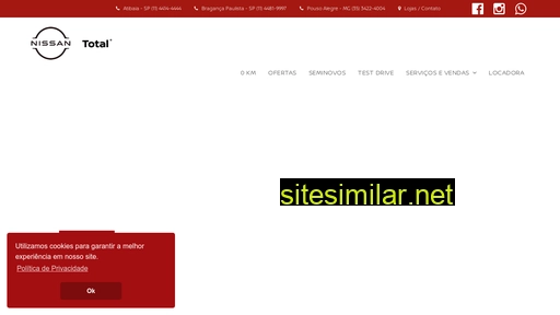 totalnissan.com.br alternative sites