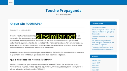 touchepropaganda.com.br alternative sites