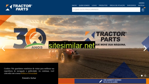 tractorparts.com.br alternative sites