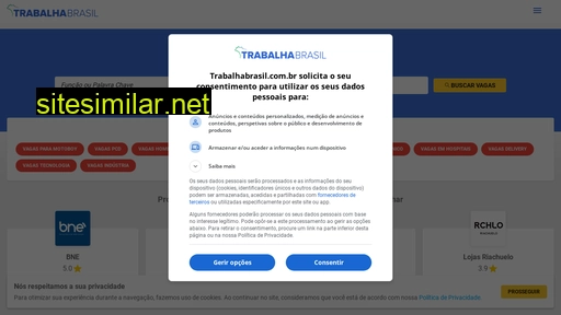 trabalhabrasil.com.br alternative sites