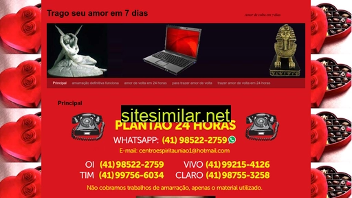 tragoseuamorem7dias.com.br alternative sites