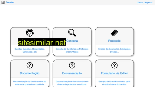 tramitar.com.br alternative sites