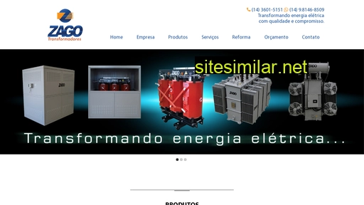 transformadoreszago.com.br alternative sites