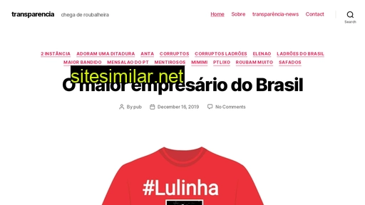 transparencia.com.br alternative sites