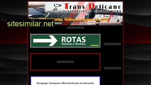 transpelicano.com.br alternative sites
