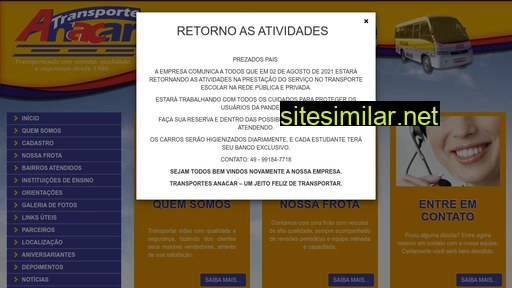 transportesanacar.com.br alternative sites