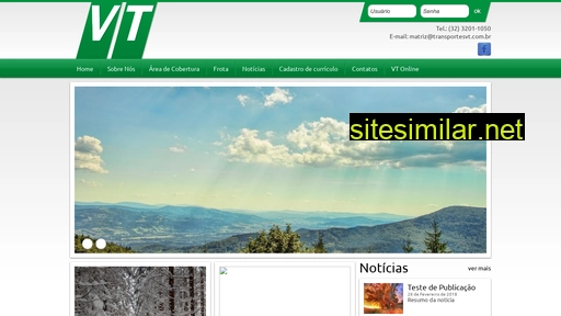 transportesvt.com.br alternative sites