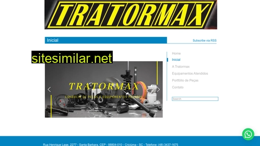 tratormax.com.br alternative sites