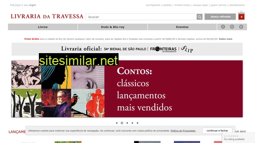 travessa.com.br alternative sites