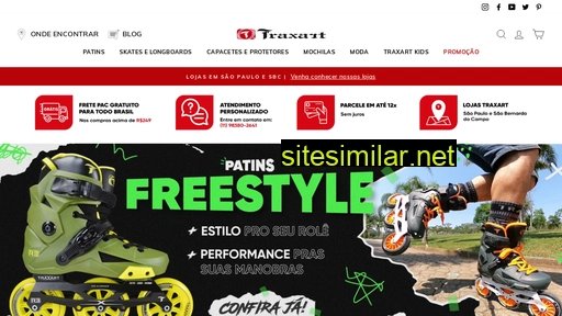 traxart.com.br alternative sites