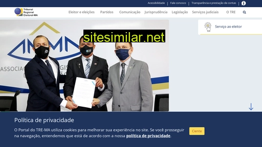tre-ma.jus.br alternative sites
