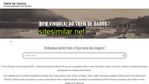 tremdedados.com.br alternative sites