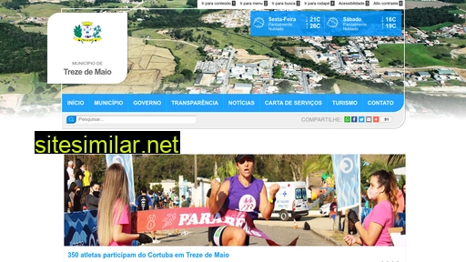 trezedemaio.sc.gov.br alternative sites