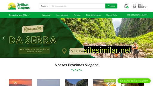trilhasviagens.com.br alternative sites
