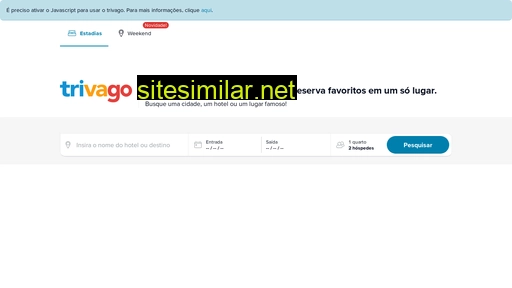 trivago.com.br alternative sites