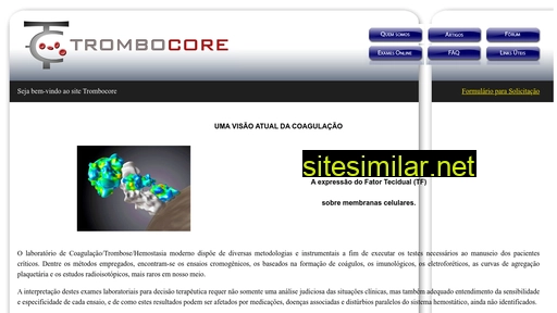trombocore.com.br alternative sites