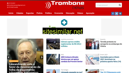 trombonenews.com.br alternative sites