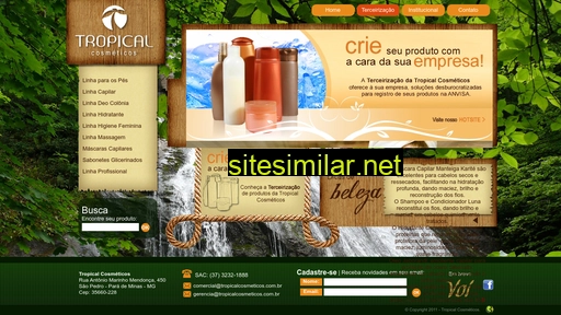 tropicalcosmeticos.com.br alternative sites
