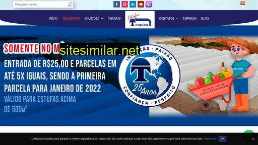 tropicalestufas.com.br alternative sites