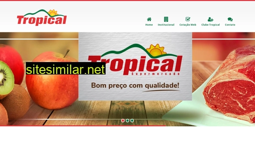 tropicalsupermercado.com.br alternative sites