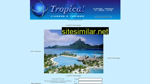 tropicalviagens.com.br alternative sites