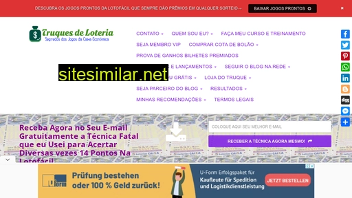 truquesdeloteria.com.br alternative sites