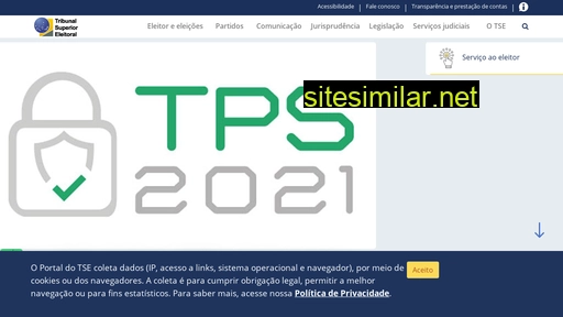 tse.jus.br alternative sites