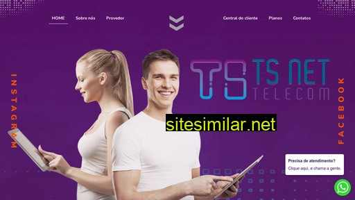 tsnettelecom.com.br alternative sites