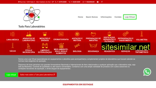 tudoparalaboratorios.com.br alternative sites