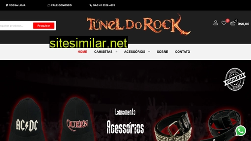 tuneldorock.com.br alternative sites