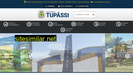 tupassi.pr.gov.br alternative sites