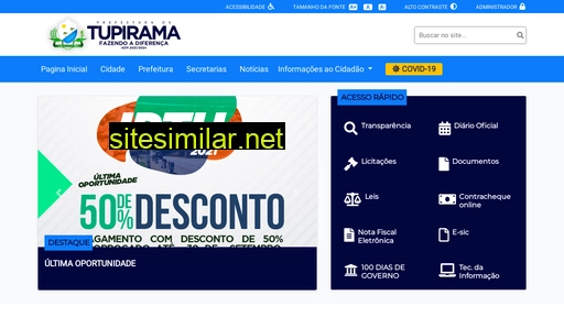 tupirama.to.gov.br alternative sites
