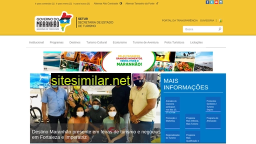 turismo.ma.gov.br alternative sites