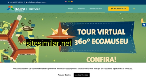 turismoitaipu.com.br alternative sites