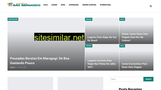 turismosaobernardo.com.br alternative sites