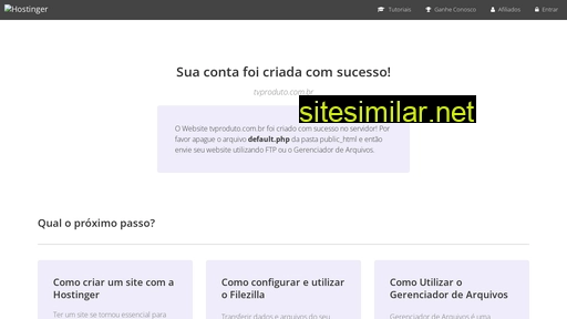 tvproduto.com.br alternative sites