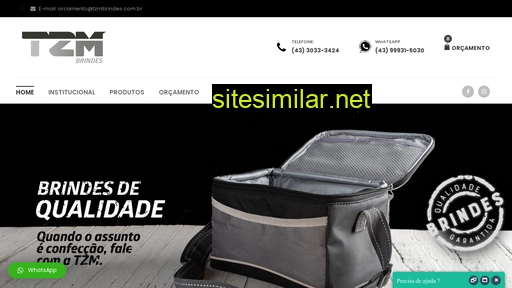 tzmbrindes.com.br alternative sites