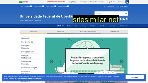 ufu.br alternative sites
