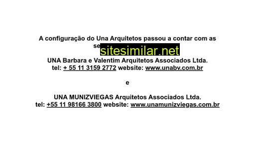 unaarquitetos.com.br alternative sites