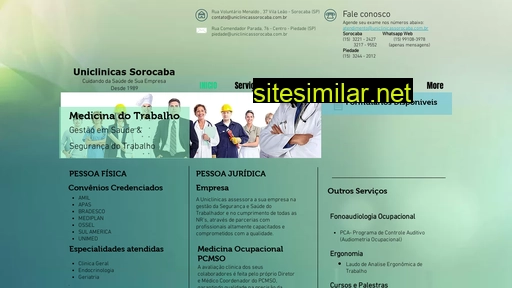 uniclinicassorocaba.com.br alternative sites