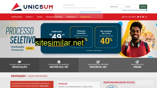 unicsum.edu.br alternative sites